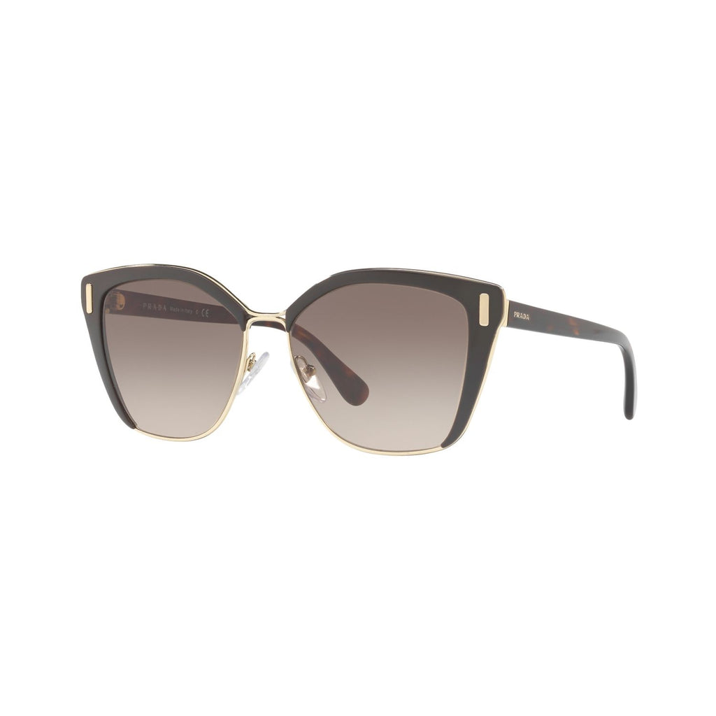 Prada PR 56TS PR 56TS Brown Gold Women's Sunglasses