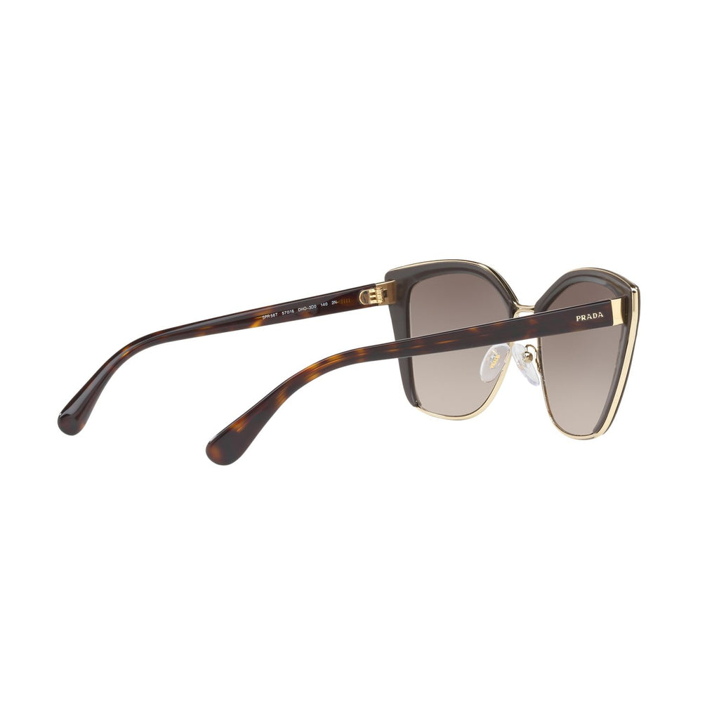 Prada PR 56TS PR 56TS Brown Gold Women's Sunglasses