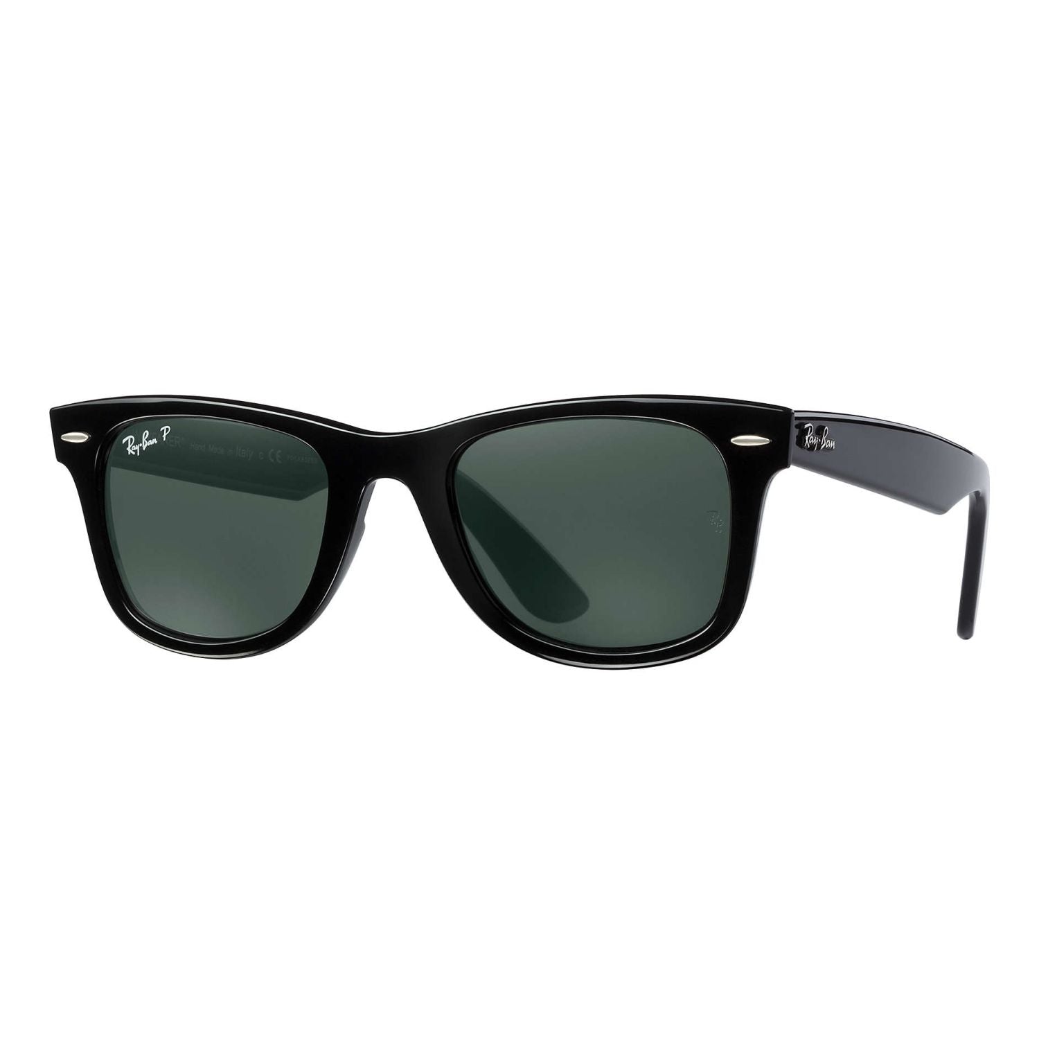Ray Ban WAYFARER RB4340 Green Black Unisex Polarized Sunglasses