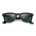 Ray Ban WAYFARER RB4340 Green Black Unisex Polarized Sunglasses