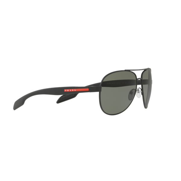 Prada Linea Rossa PS 53PS PS 53PS Black Men's Polarized Sunglasses