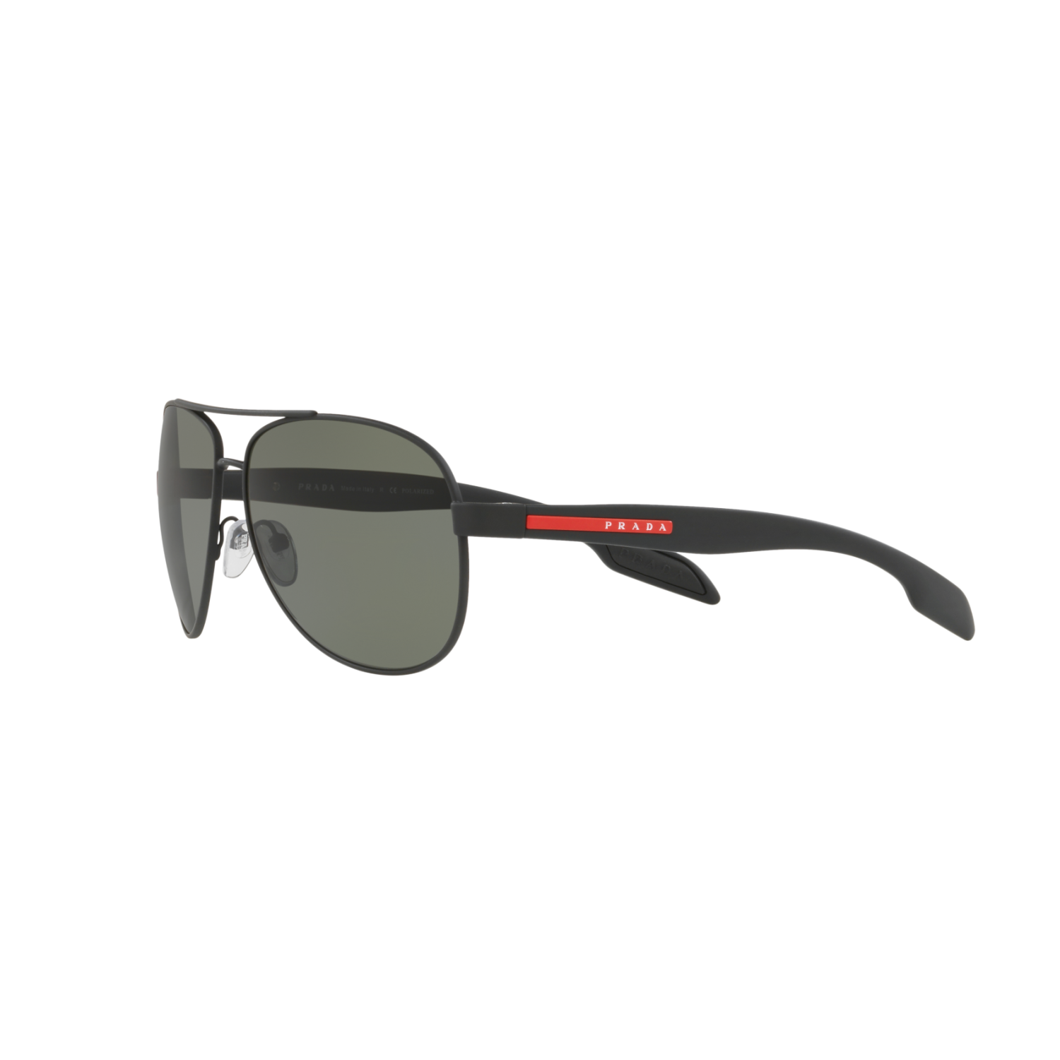 Prada Linea Rossa PS 53PS PS 53PS Black Men's Polarized Sunglasses