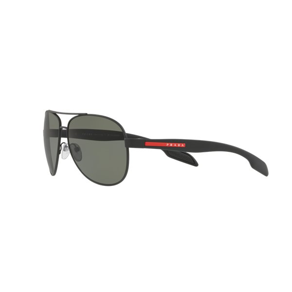 Prada Linea Rossa PS 53PS PS 53PS Black Men's Polarized Sunglasses