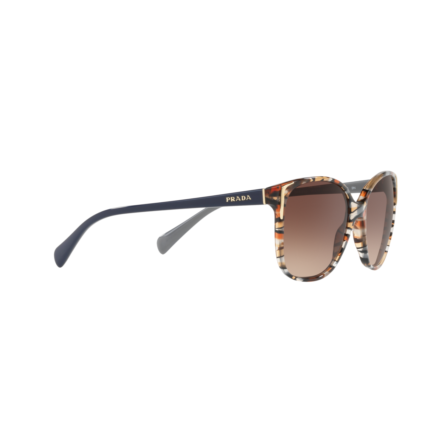 Prada PR 01OS PR 01OS Blue Women's Sunglasses