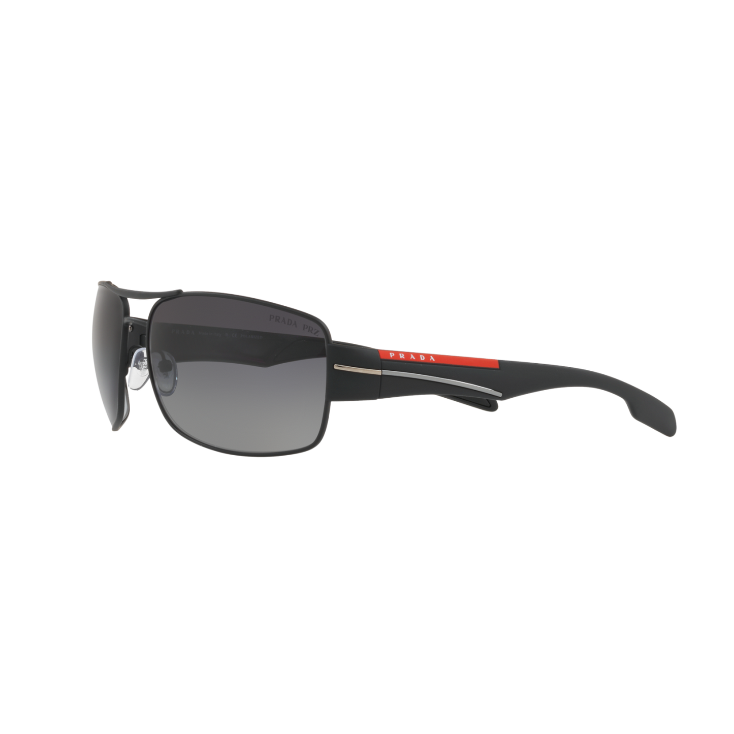 Prada Linea Rossa PS 53NS PS 53NS Black Men's Polarized Sunglasses