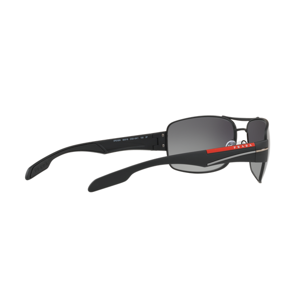 Prada Linea Rossa PS 53NS PS 53NS Black Men's Polarized Sunglasses