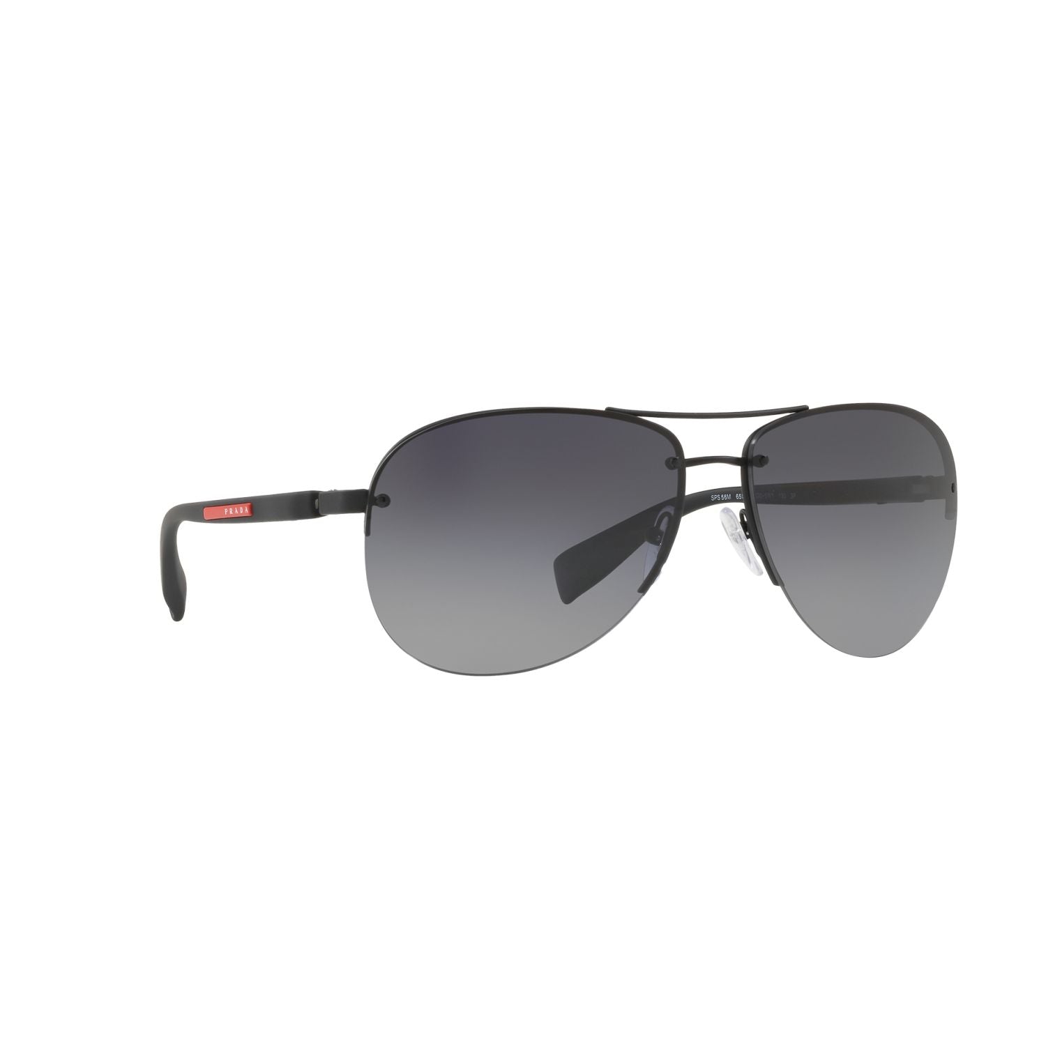 Prada Linea Rossa PS 56MS PS 56MS Black Men's Polarized Sunglasses