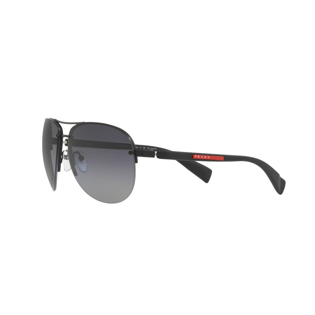 Prada Linea Rossa PS 56MS PS 56MS Black Men's Polarized Sunglasses