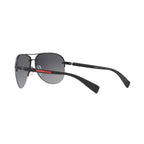 Prada Linea Rossa PS 56MS PS 56MS Black Men's Polarized Sunglasses