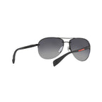 Prada Linea Rossa PS 56MS PS 56MS Black Men's Polarized Sunglasses