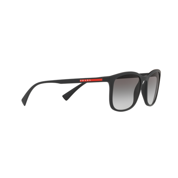 Prada Linea Rossa PS 01TSF PS 01TSF Black Men's Sunglasses
