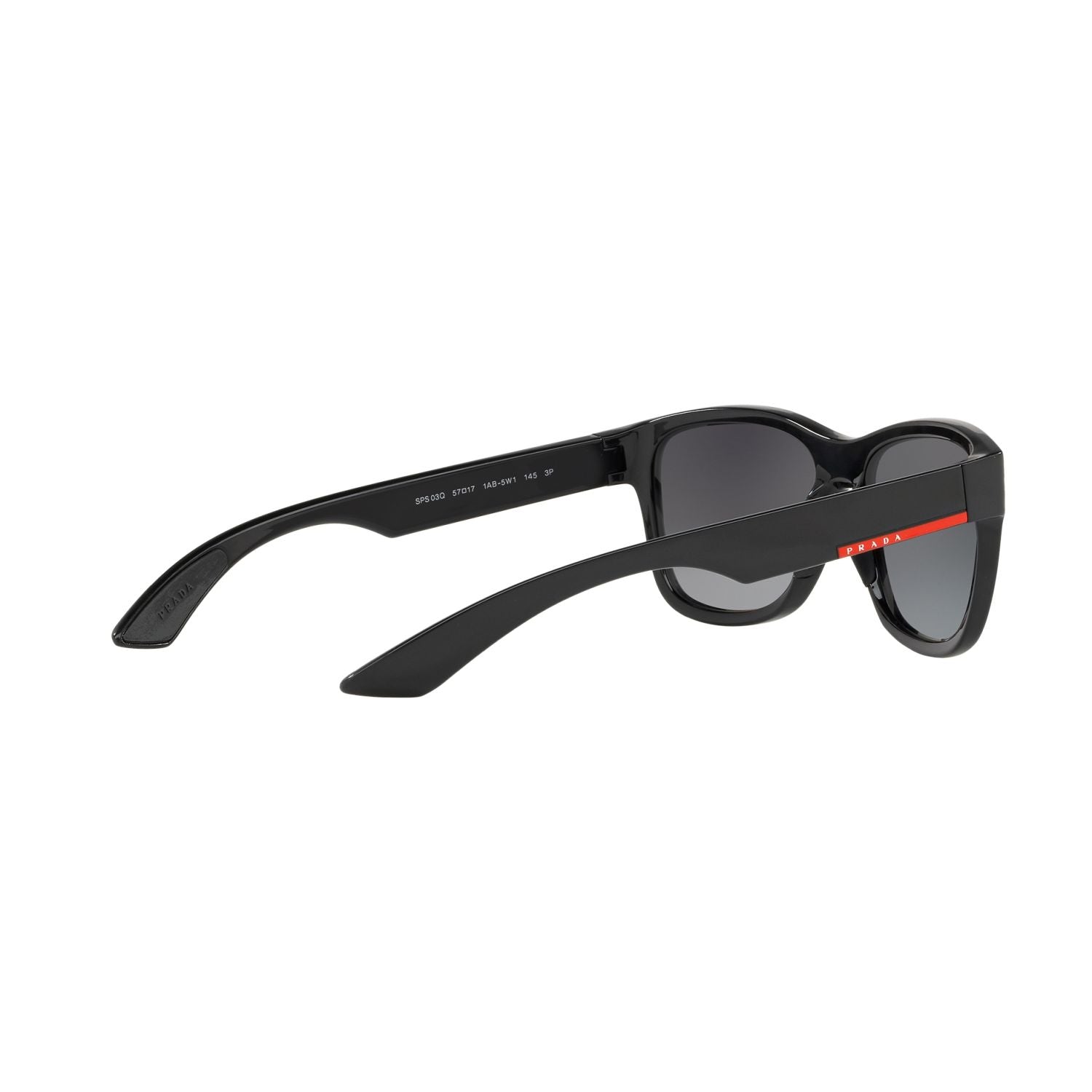 Prada Linea Rossa PS 03QS PS 03QS Black Men's Polarized Sunglasses