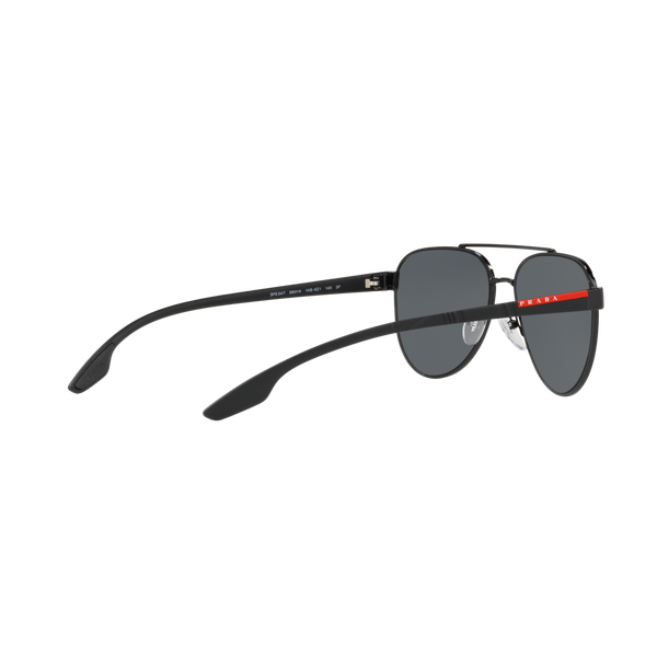 Prada Linea Rossa PS 54TS PS 54TS Black Men's Polarized Sunglasses
