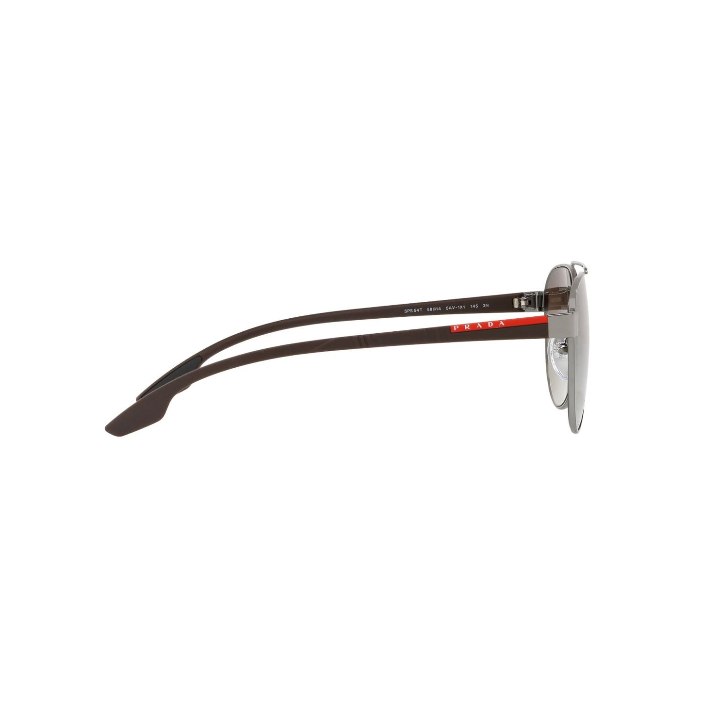 Prada Linea Rossa PS 54TS PS 54TS Gunmetal Silver Men's Sunglasses