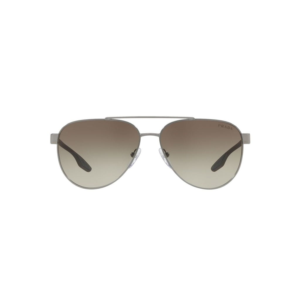 Prada Linea Rossa PS 54TS PS 54TS Gunmetal Silver Men's Sunglasses
