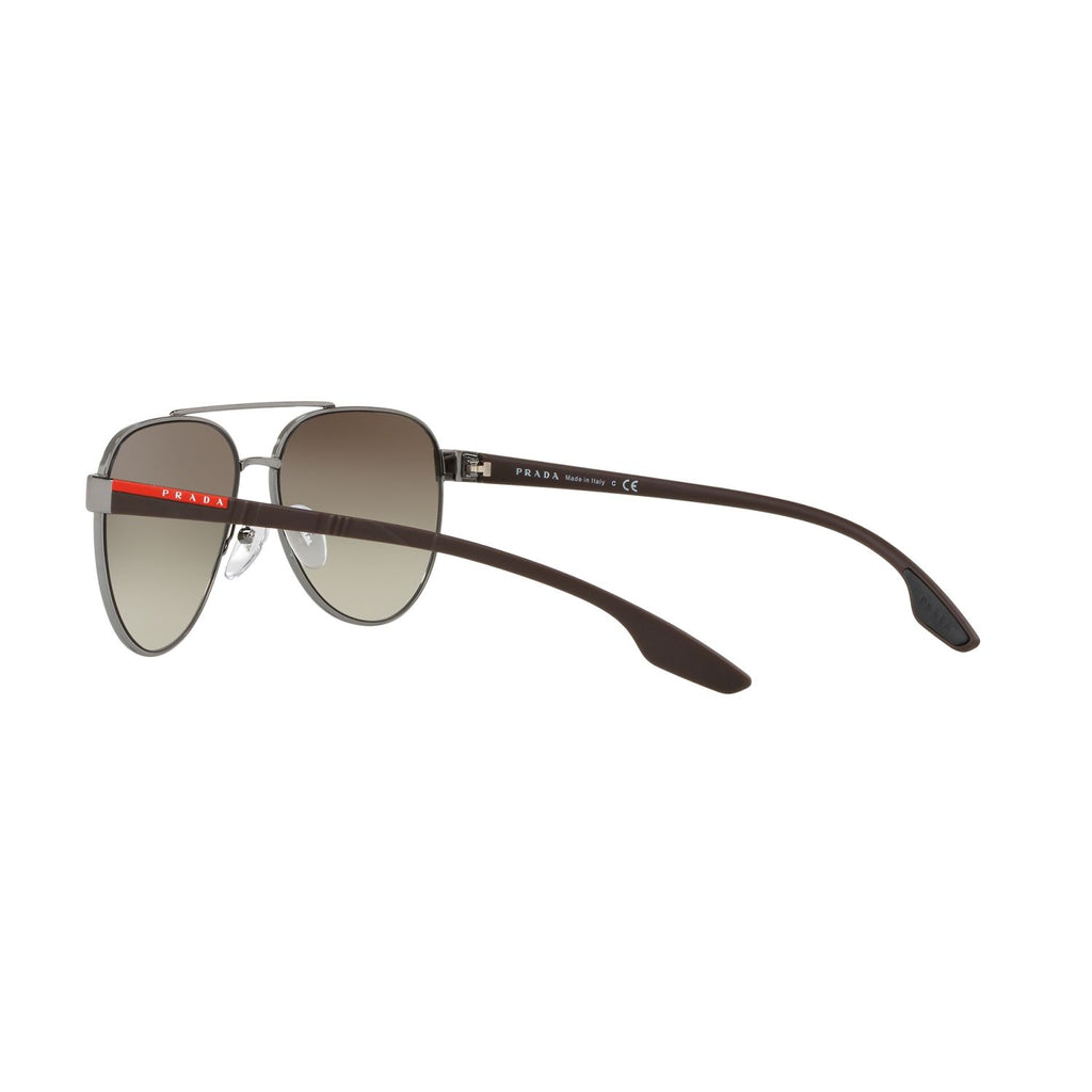 Prada Linea Rossa PS 54TS PS 54TS Gunmetal Silver Men's Sunglasses