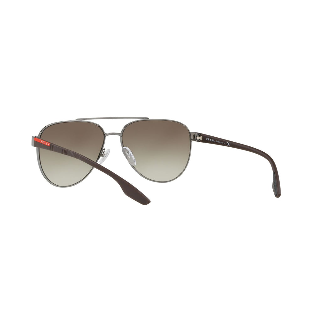 Prada Linea Rossa PS 54TS PS 54TS Gunmetal Silver Men's Sunglasses
