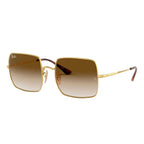 Ray Ban SQUARE RB1971 Brown Gold Women's Sunglasses