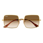 Ray Ban SQUARE RB1971 Brown Gold Women's Sunglasses