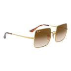 Ray Ban SQUARE RB1971 Brown Gold Women's Sunglasses