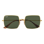 Ray Ban SQUARE RB1971 Green Gold Women's Sunglasses