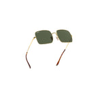 Ray Ban SQUARE RB1971 Green Gold Women's Sunglasses