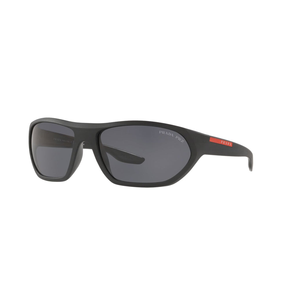Prada Linea Rossa PS 18US PS 18US Black Men's Polarized Sunglasses