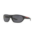 Prada Linea Rossa PS 18US PS 18US Black Men's Polarized Sunglasses