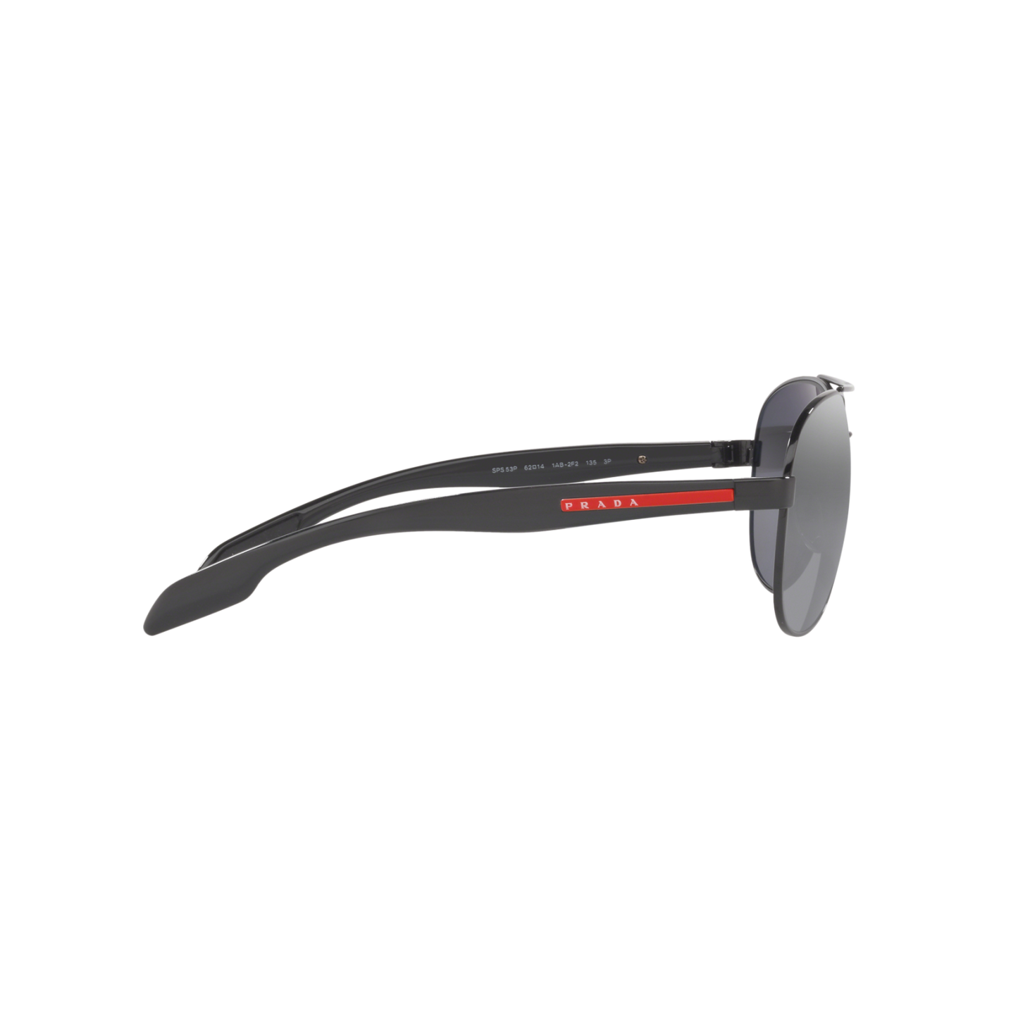 Prada Linea Rossa PS 53PS PS 53PS Black Men's Polarized Sunglasses