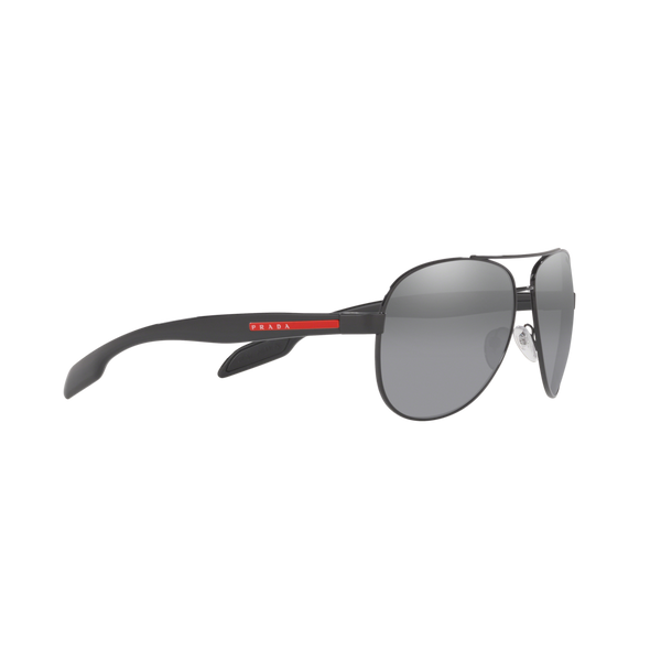Prada Linea Rossa PS 53PS PS 53PS Black Men's Polarized Sunglasses