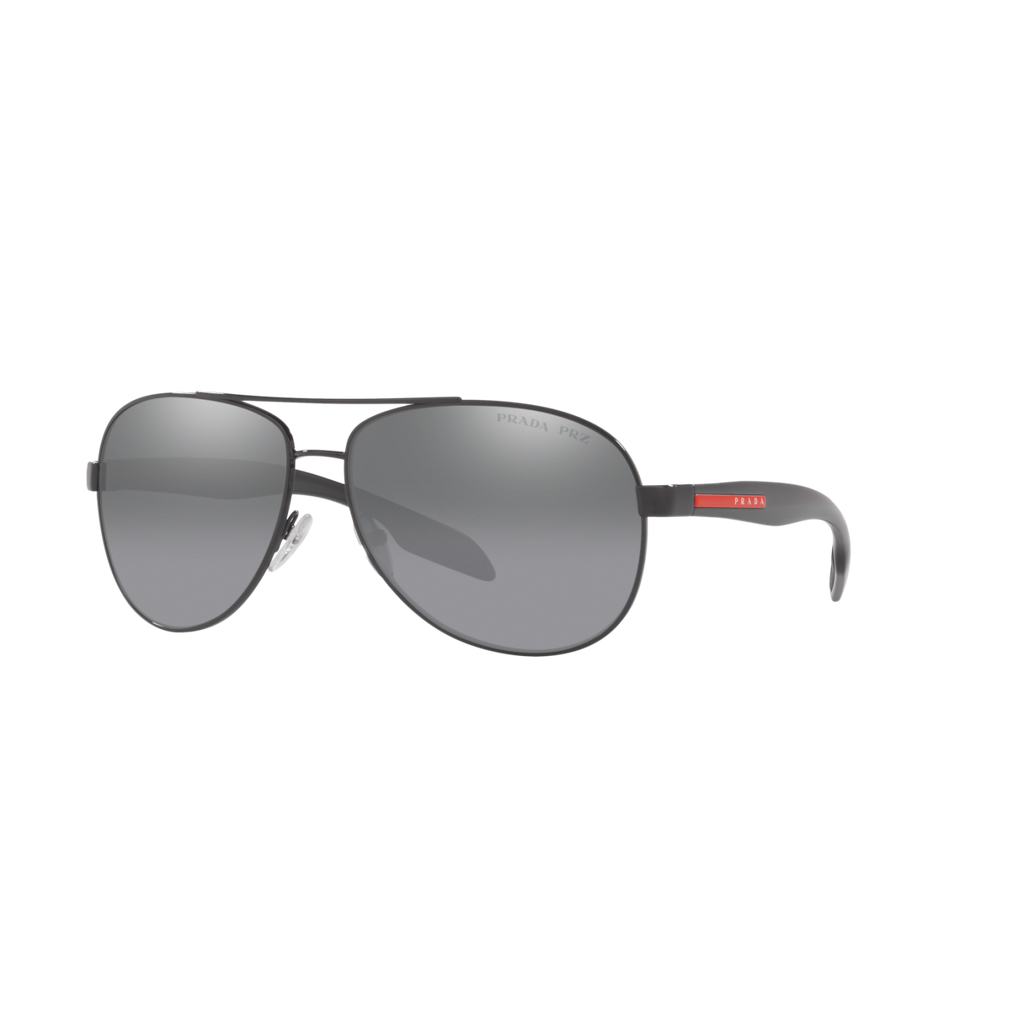 Prada Linea Rossa PS 53PS PS 53PS Black Men's Polarized Sunglasses