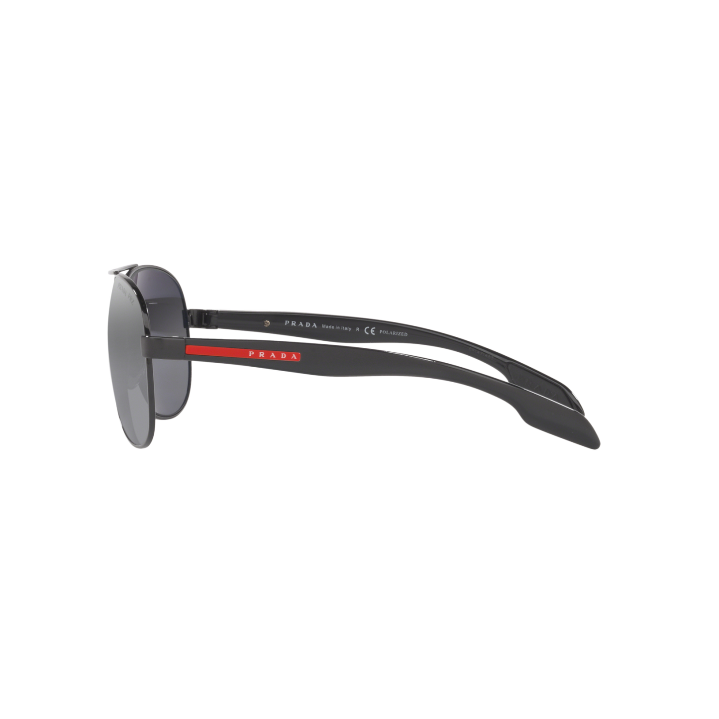 Prada Linea Rossa PS 53PS PS 53PS Black Men's Polarized Sunglasses
