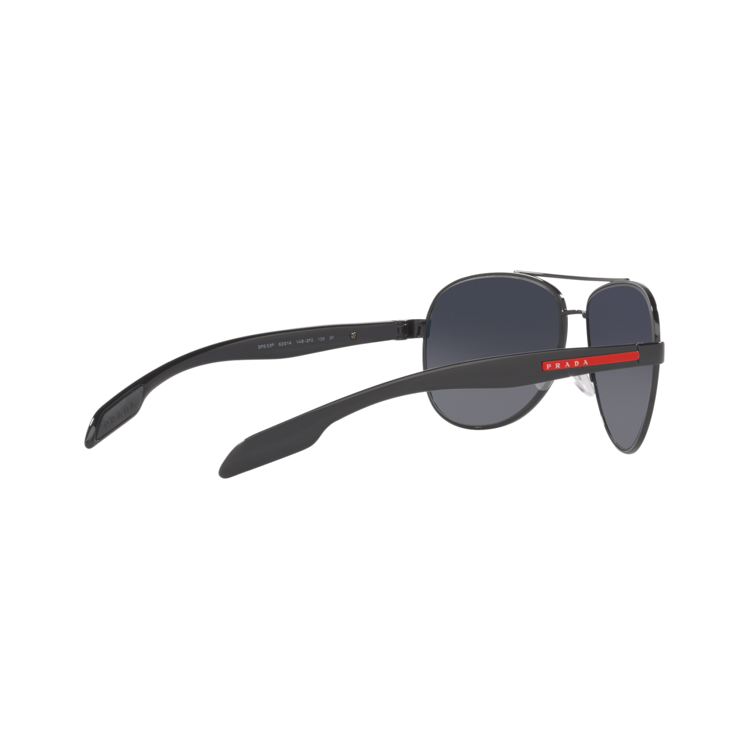 Prada Linea Rossa PS 53PS PS 53PS Black Men's Polarized Sunglasses