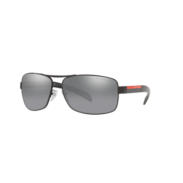 Prada Linea Rossa PS 54IS PS 54IS Black Men's Polarized Sunglasses