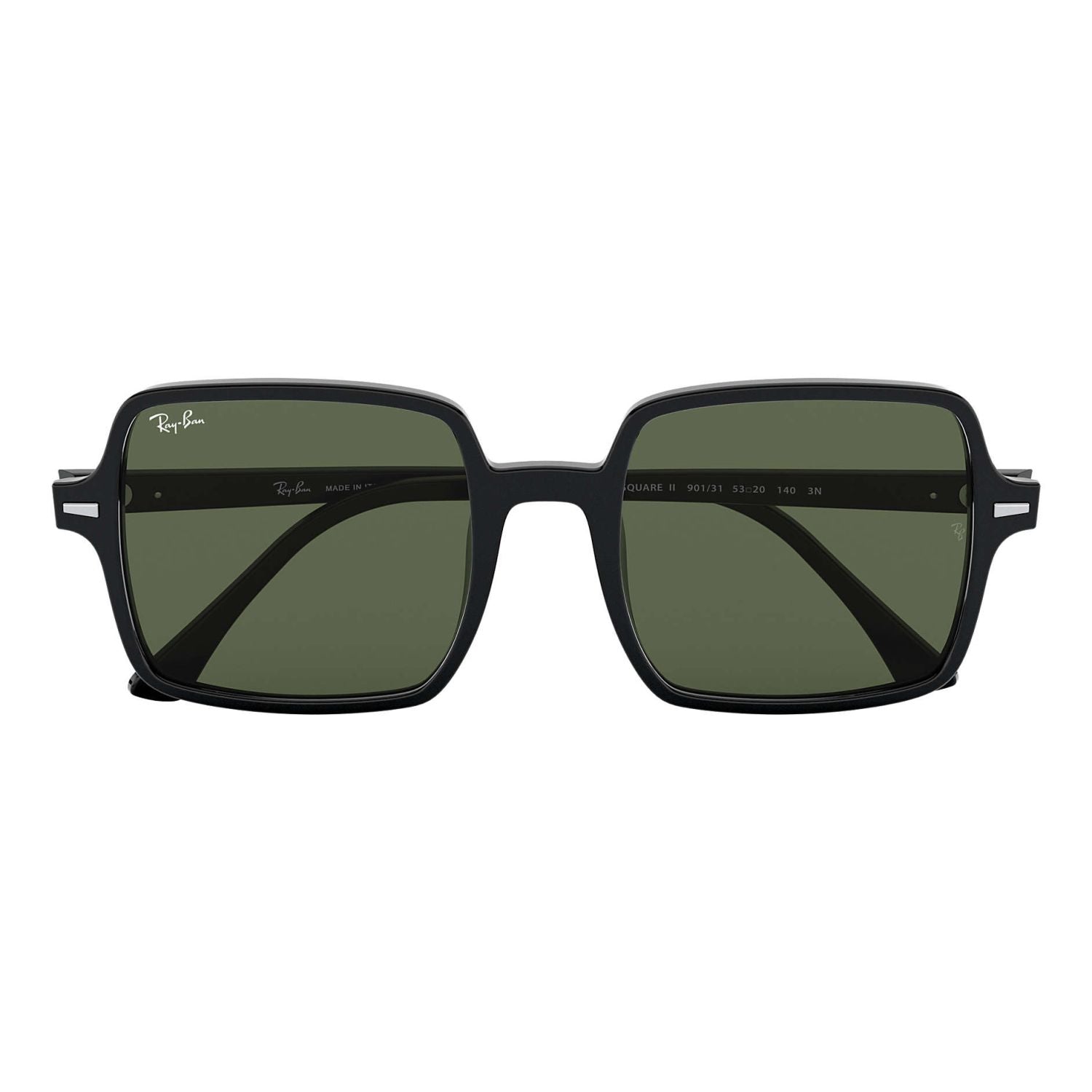 Ray Ban SQUARE2 RB1973 Green Black Women's Sunglasses
