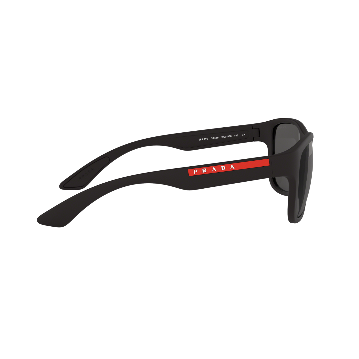 Prada Linea Rossa PS 01US PS 01US Black Men's Sunglasses