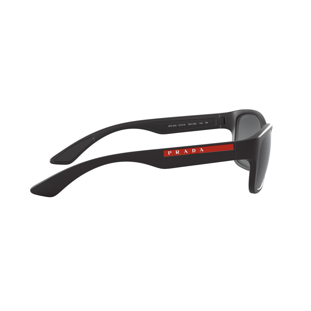 Prada Linea Rossa PS 05VS PS 05VS Black Men's Sunglasses