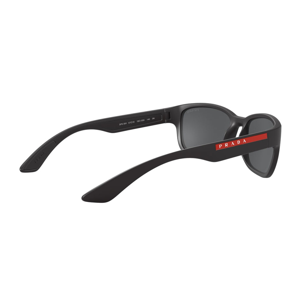Prada Linea Rossa PS 05VS PS 05VS Black Men's Sunglasses