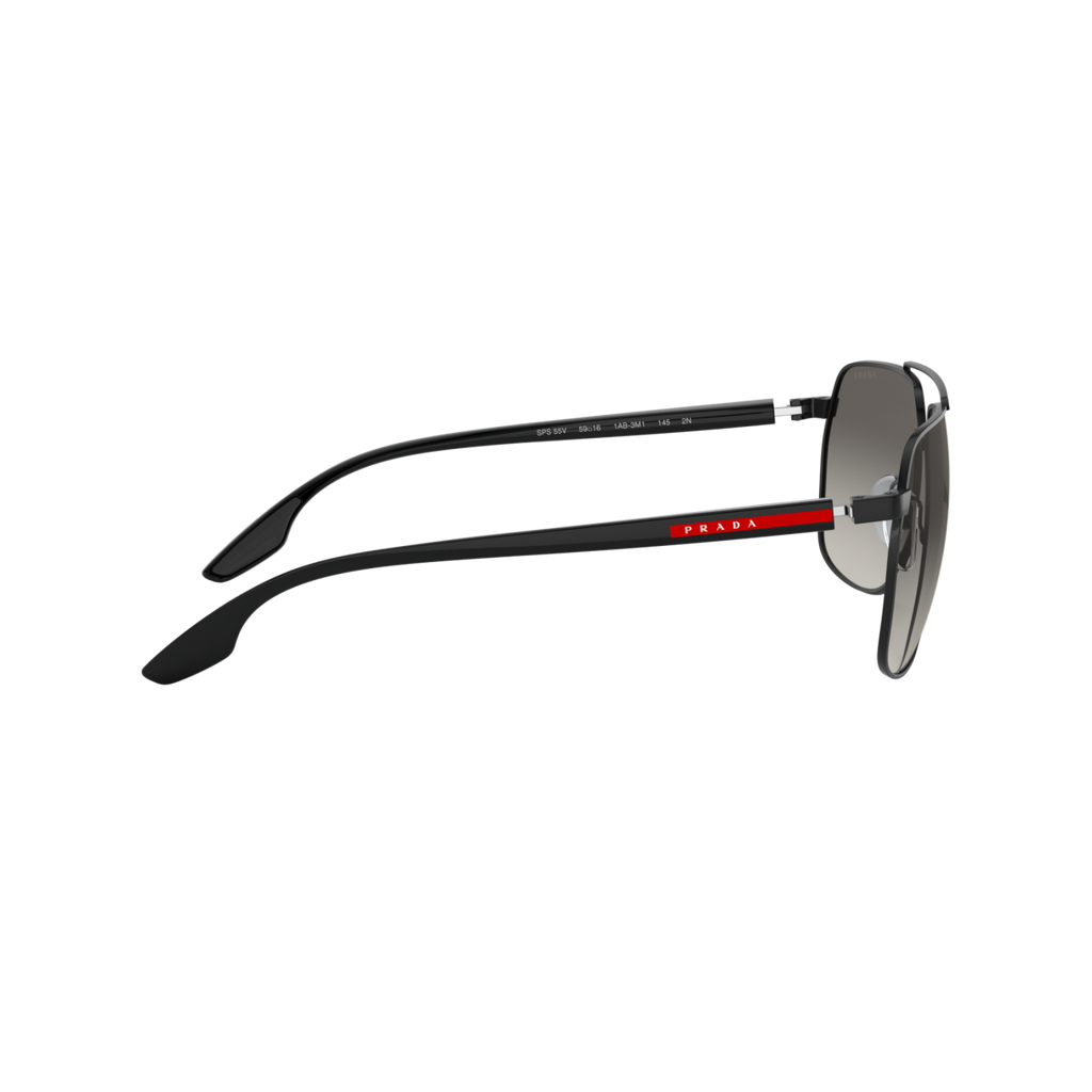Prada Linea Rossa PS 55VS PS 55VS Black Men's Sunglasses