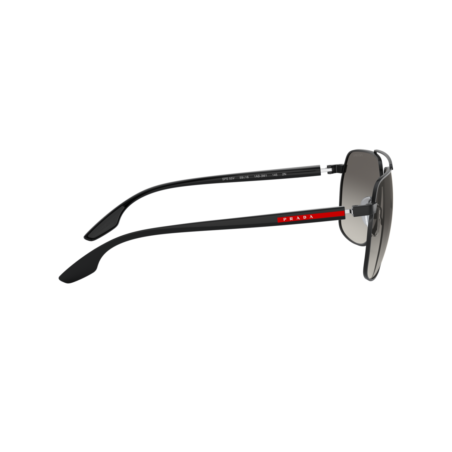 Prada Linea Rossa PS 55VS PS 55VS Black Men's Sunglasses