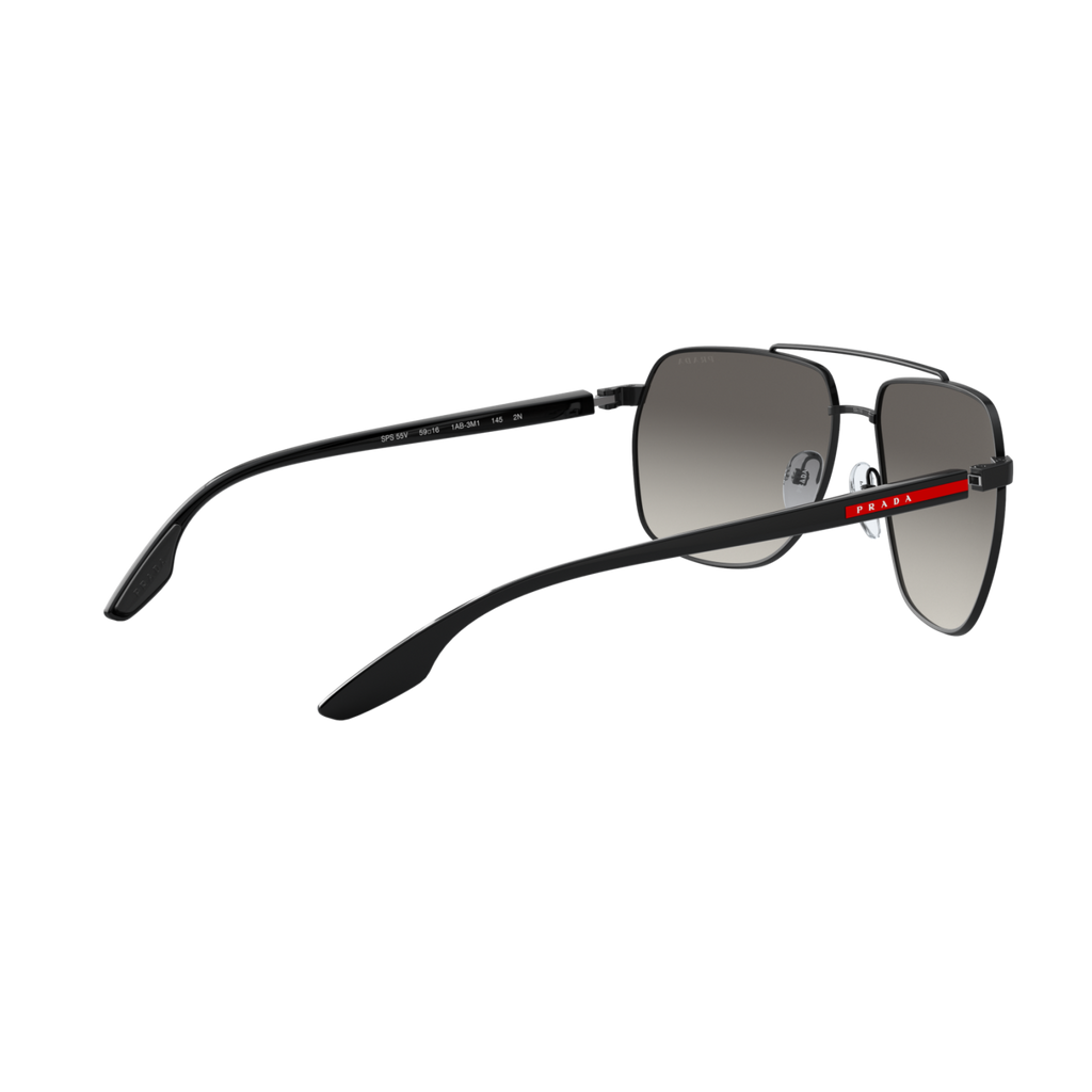 Prada Linea Rossa PS 55VS PS 55VS Black Men's Sunglasses