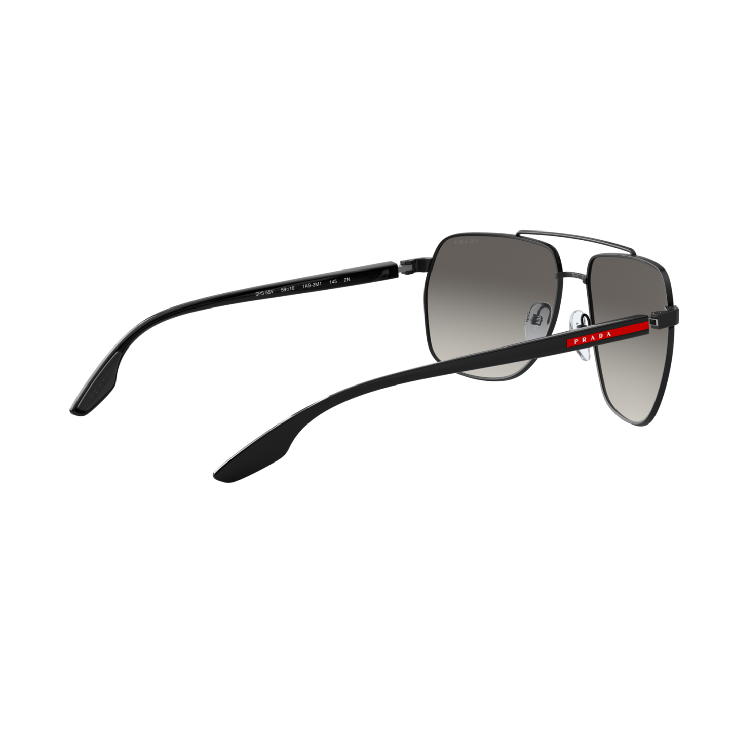 Prada Linea Rossa PS 55VS PS 55VS Black Men's Sunglasses
