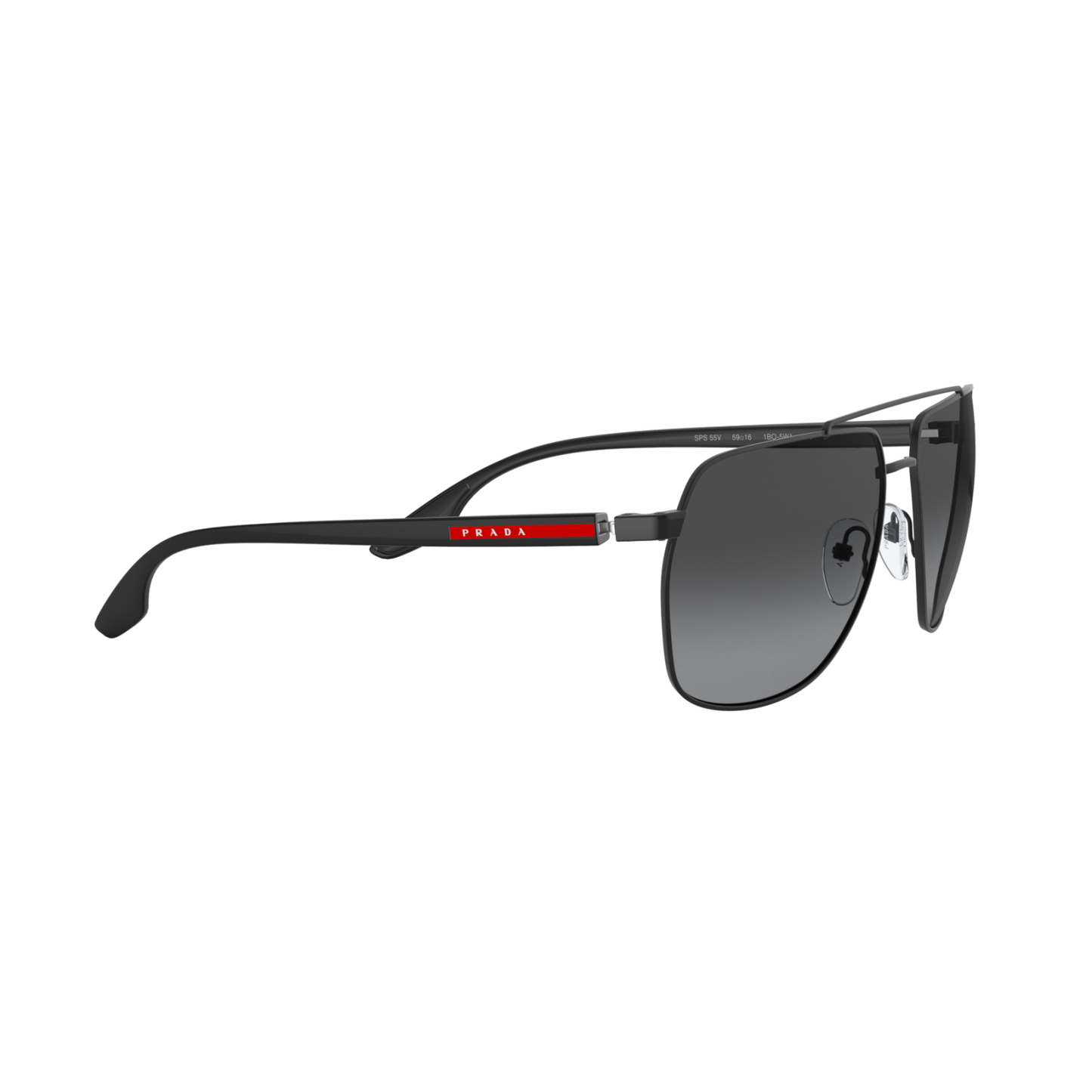 Prada Linea Rossa PS 55VS PS 55VS Black Men's Polarized Sunglasses