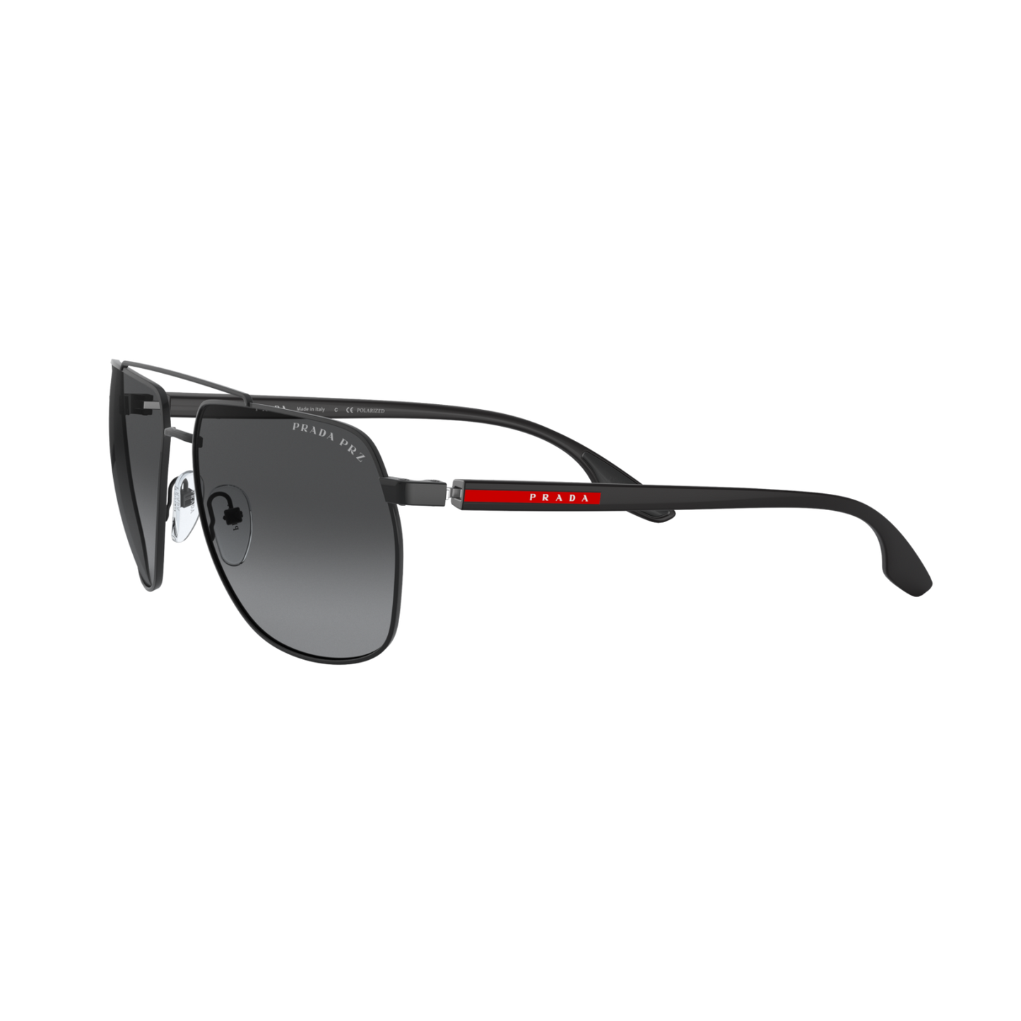 Prada Linea Rossa PS 55VS PS 55VS Black Men's Polarized Sunglasses