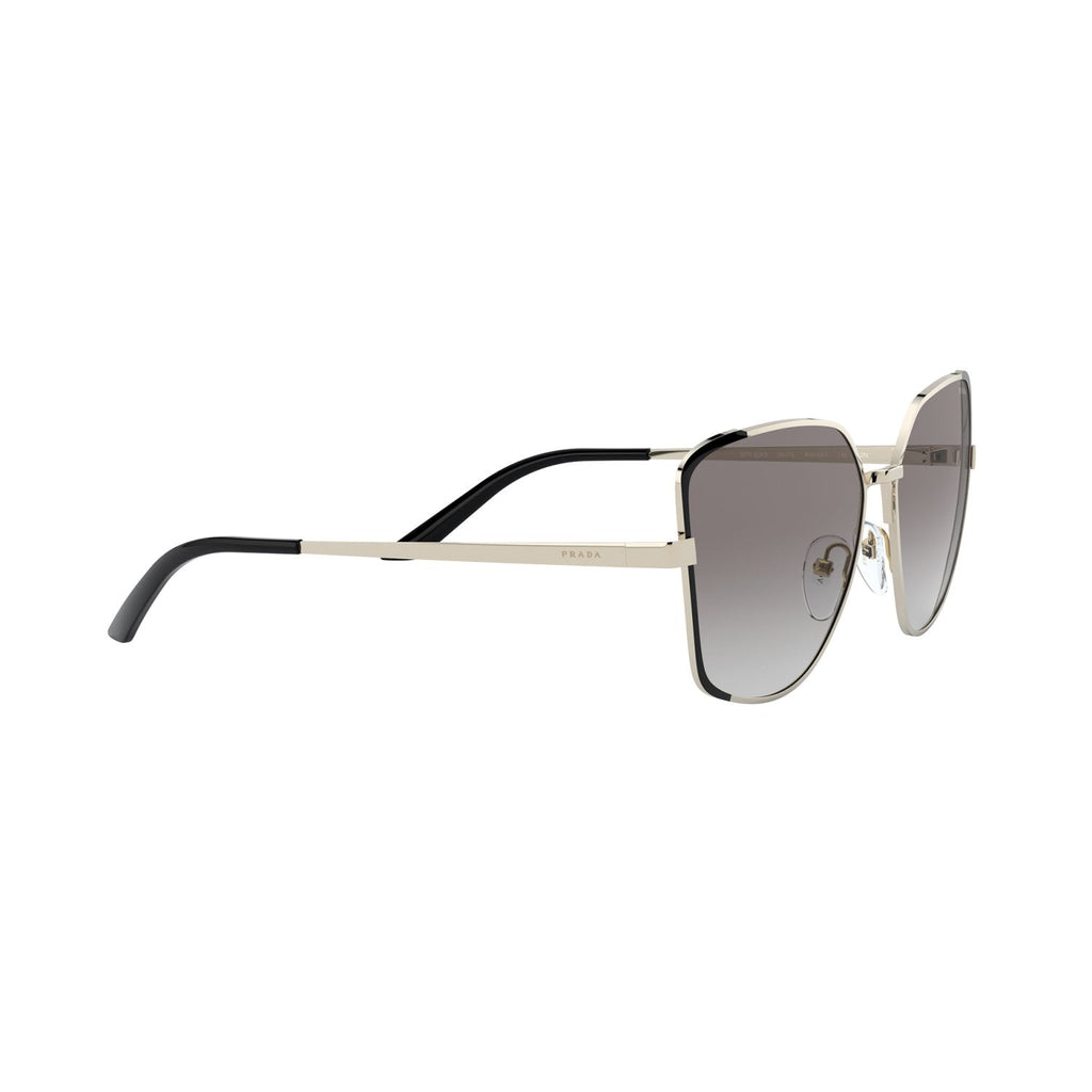 Prada PR 60XS PR 60XS Black Gold Women's Sunglasses