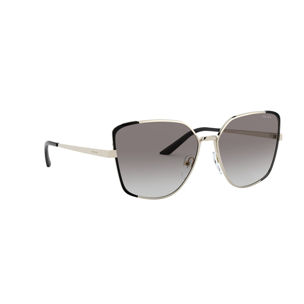 Prada PR 60XS PR 60XS Black Gold Women's Sunglasses