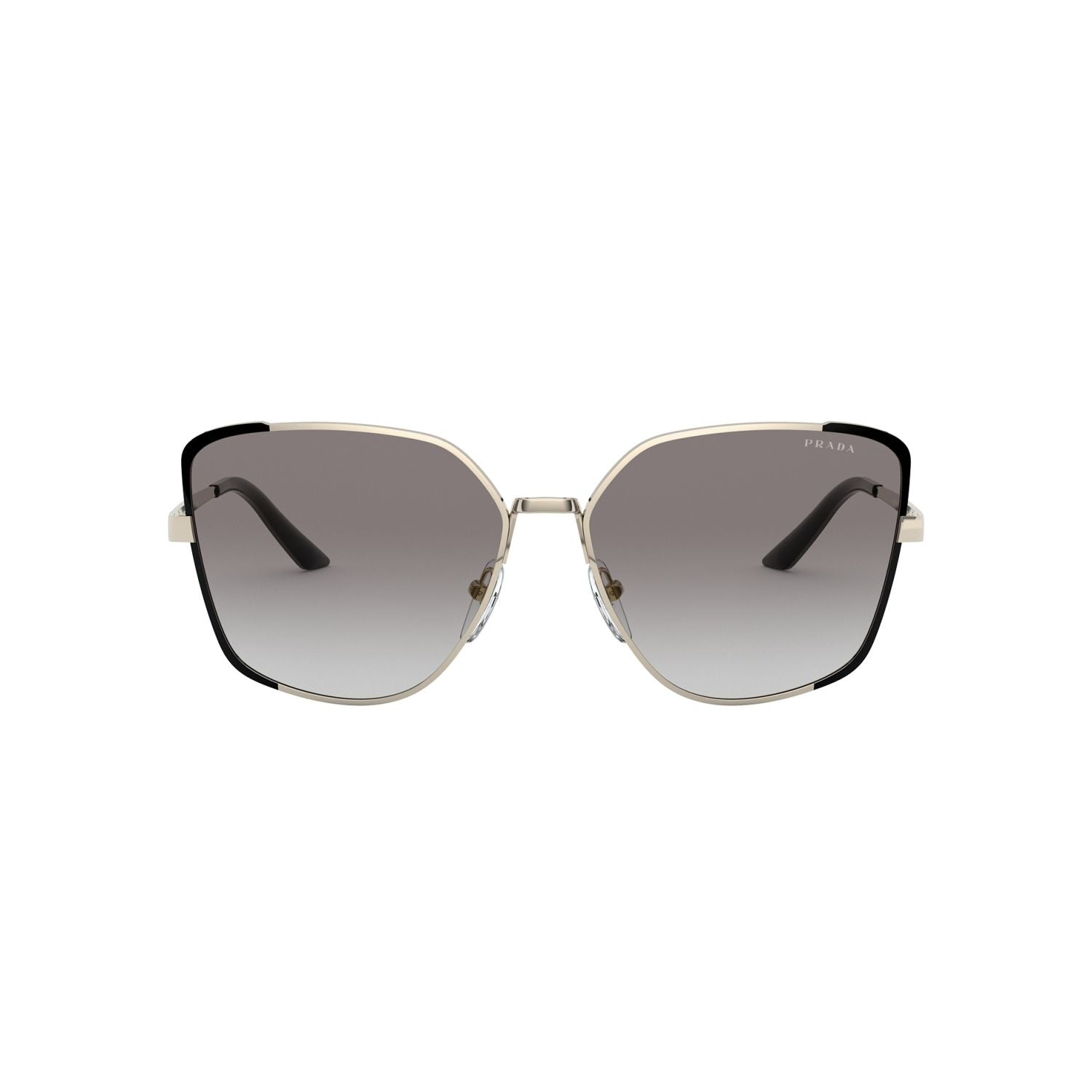 Prada PR 60XS PR 60XS Black Gold Women's Sunglasses