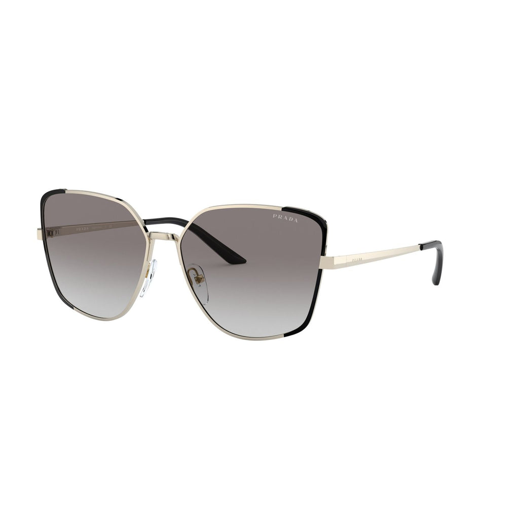Prada PR 60XS PR 60XS Black Gold Women's Sunglasses