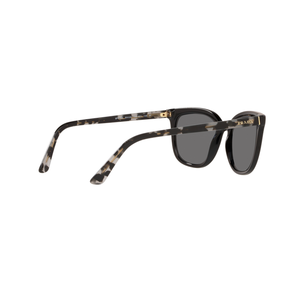 Prada PR 03XS PR 03XS Black Women's Polarized Sunglasses