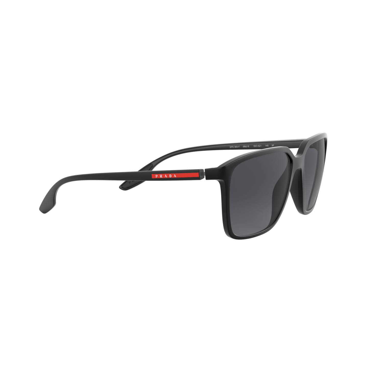 Prada Linea Rossa PS 06VSF PS 06VSF Black Men's Polarized Sunglasses